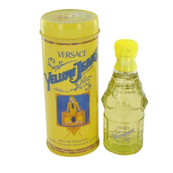 Yellow Jeans Perfume by Versace 2.5oz Eau De Toilette Spray for women